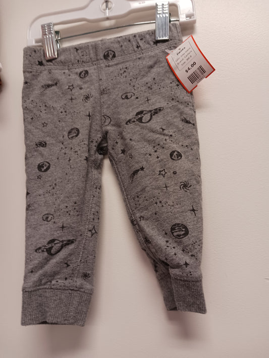 Grey Space Carters Pants, 9M B