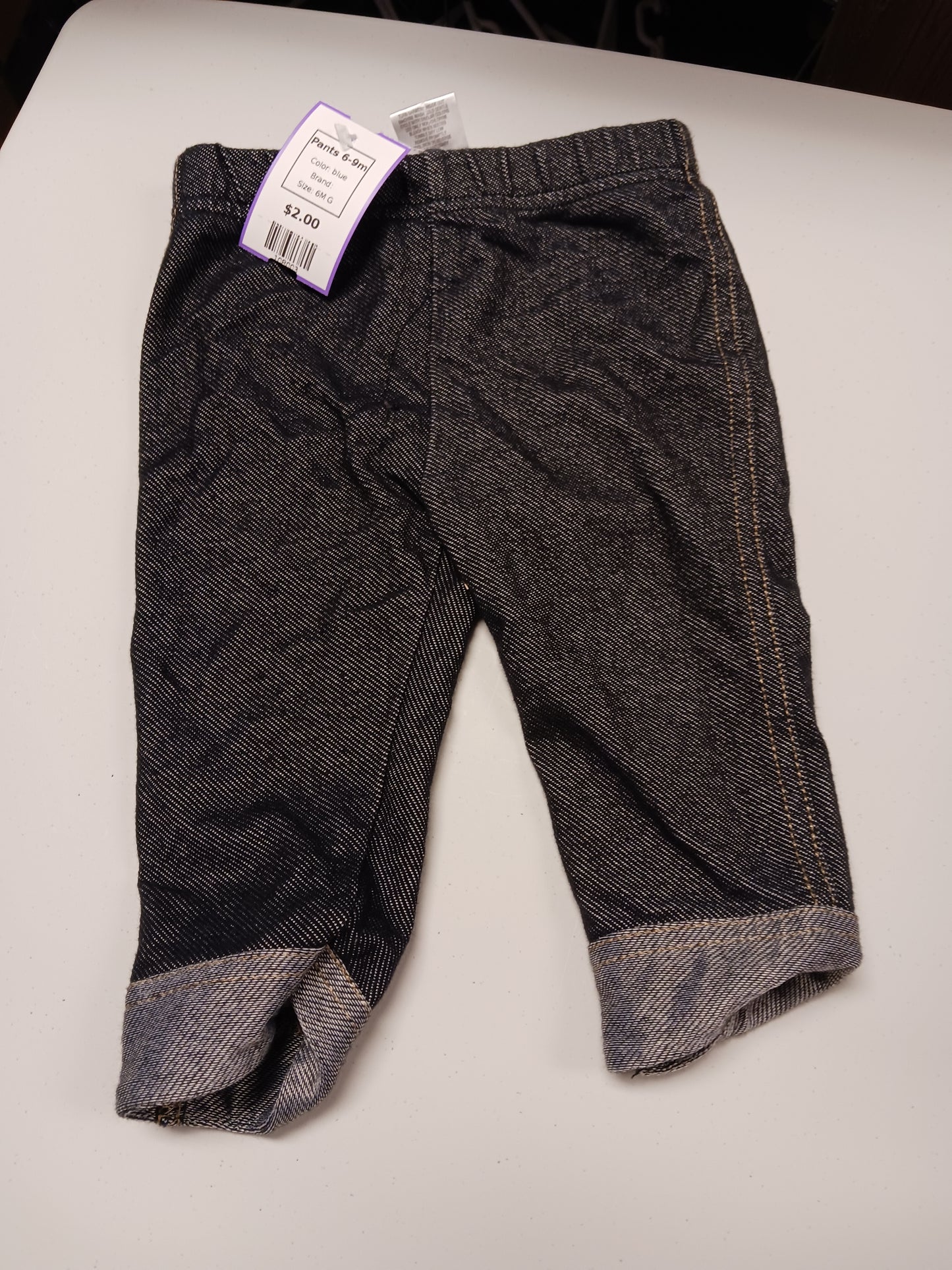 blue  Pants 6-9m, 6M G