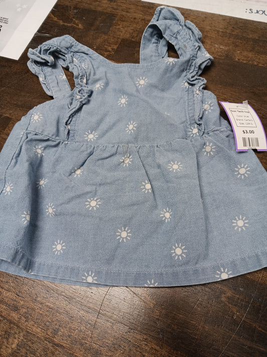 blue Carters Sun Tank top, 12M G