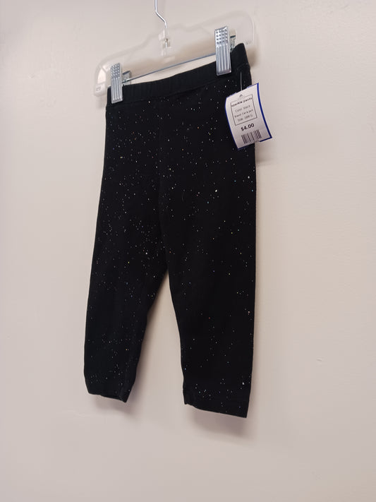 black Cat & Jack sparkle pants, 18M G