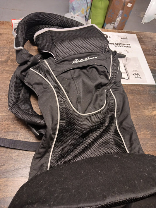 Black/Grey Eddie Bauer Baby Carrier