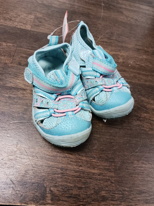 Blue/Pink Stride Rite Shoes, 4C G
