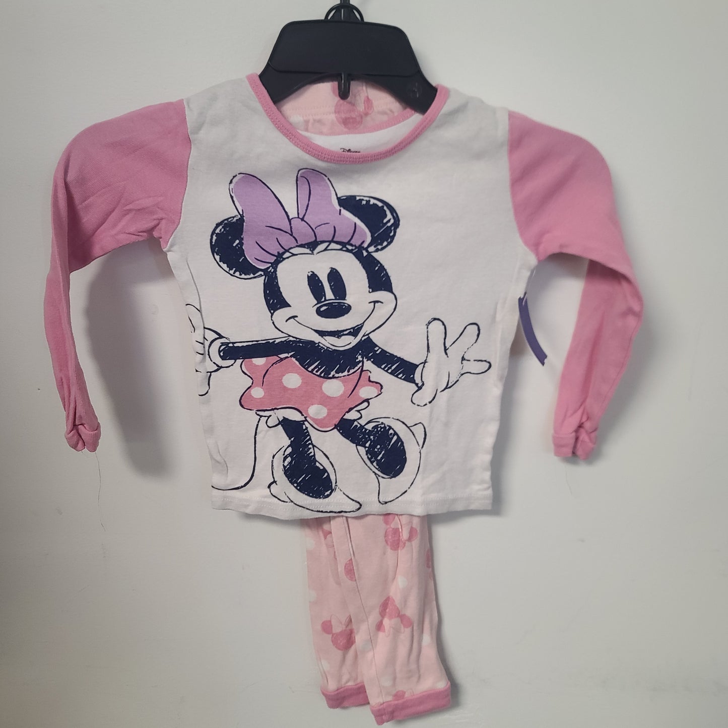 Pink Minnie Mouse Pjs, 6 G