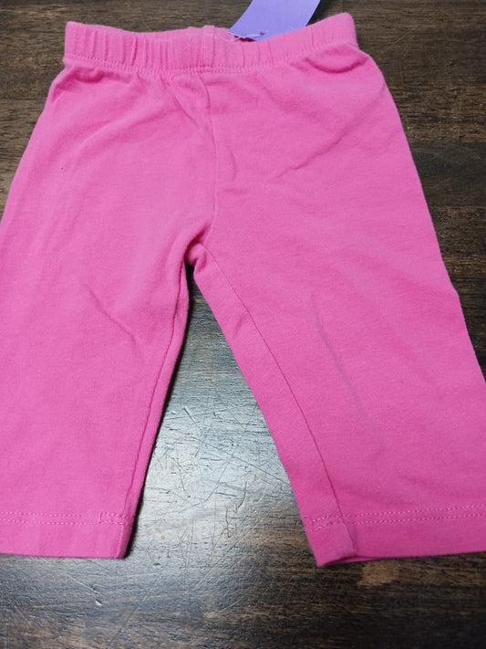Pink Childrens Place Leggings, 12M G