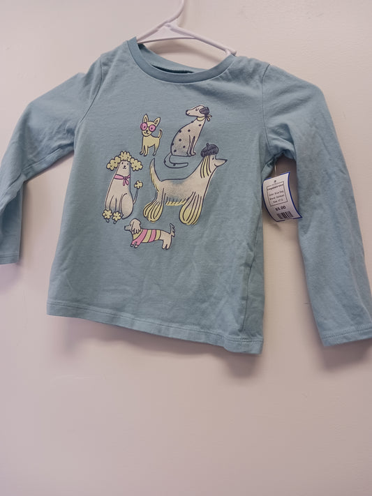 Blue Dog OshKosh Longsleeve Shirt, 4T G