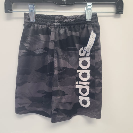 Black/Grey Adidas Shorts, 6 B
