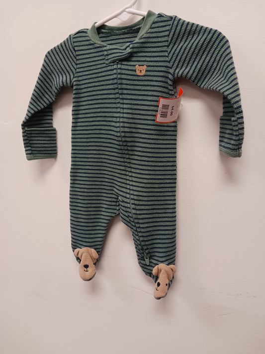 Green/Navy Carters Sleeper, NB B