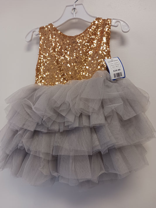 Copper Boutique Sequin Dress, 18M G