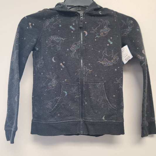 Grey Unicorn Jumping Bean Jacket, 8 G