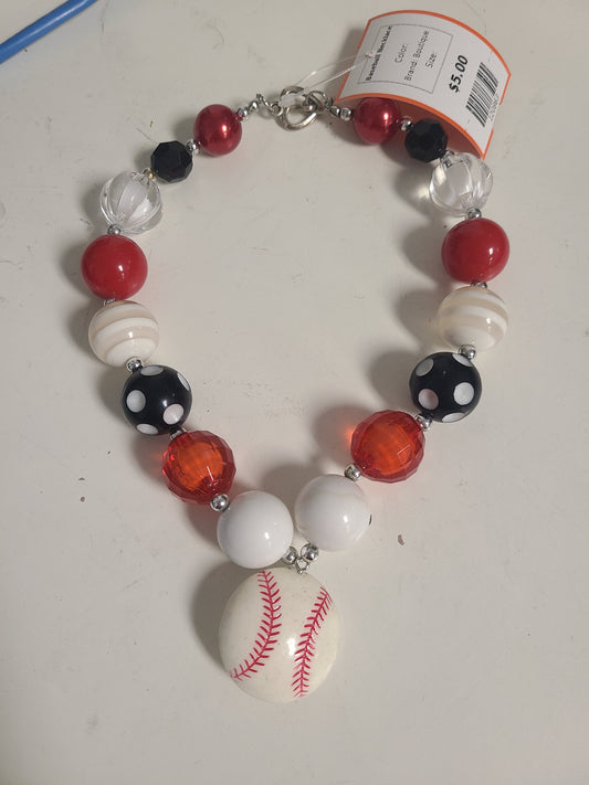 Boutique Baseball Necklace