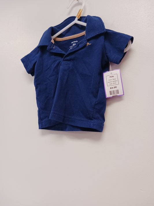 Navy Carters Polo, 3M B