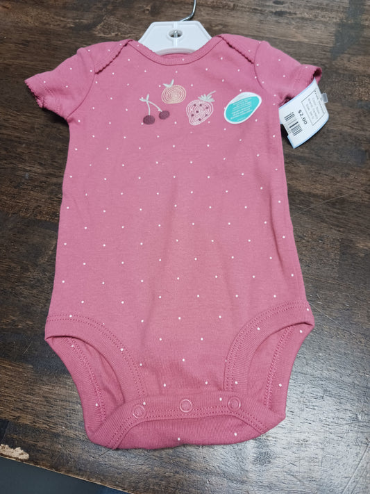 Rose Carters Fruit Onesie, 3M G