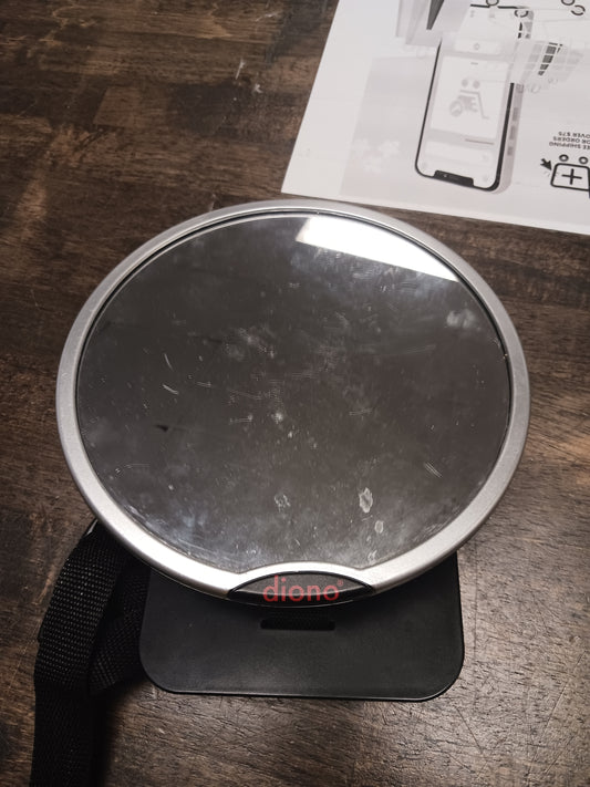 Silver/Black Diono Car Mirror