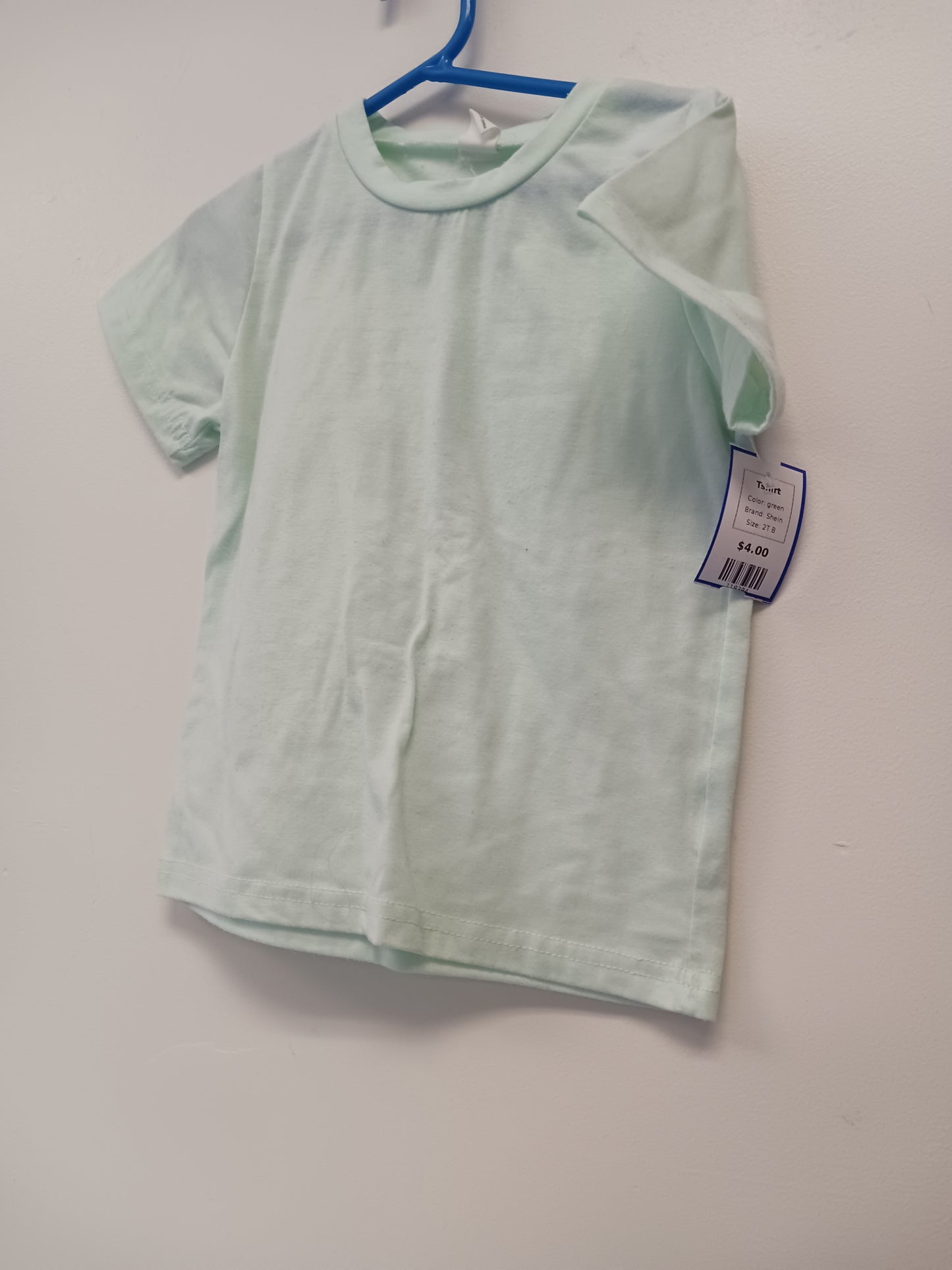 green Shein Tshirt, 2T B