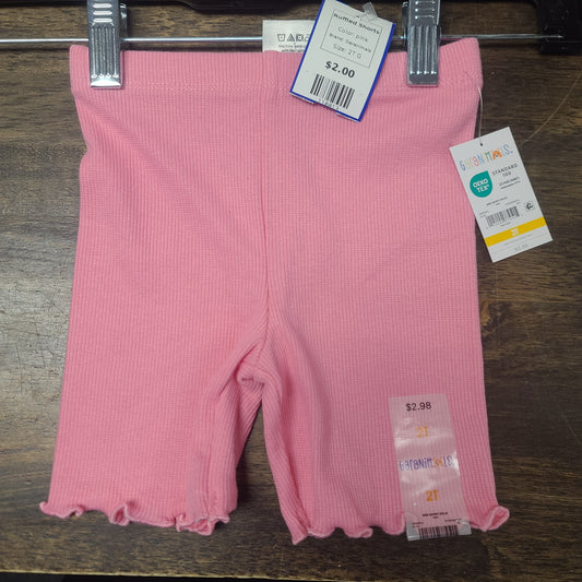 pink Garanimals Ruffled Shorts, 2T G