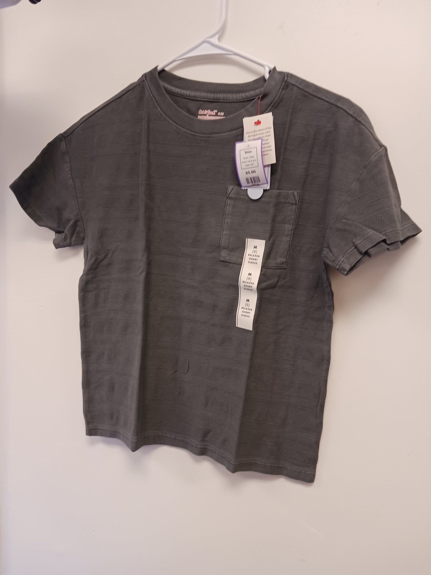 Grey Cat & Jack Shirt, 8 B