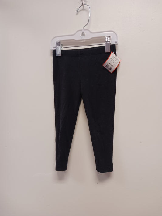 Black Wonder Kids Leggings, 18M G