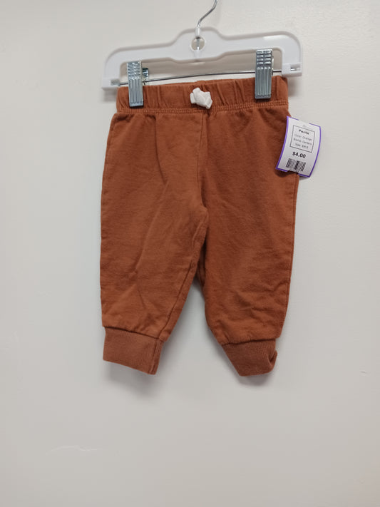 Orange Carters Pants, 6M B