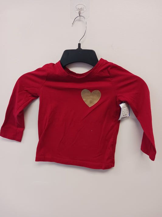 Red Cat & Jack Longsleeve Shirt, 3T G