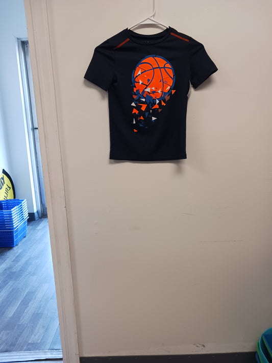 Navy Jumping Bean Basket Ball Tshirt, 7 B