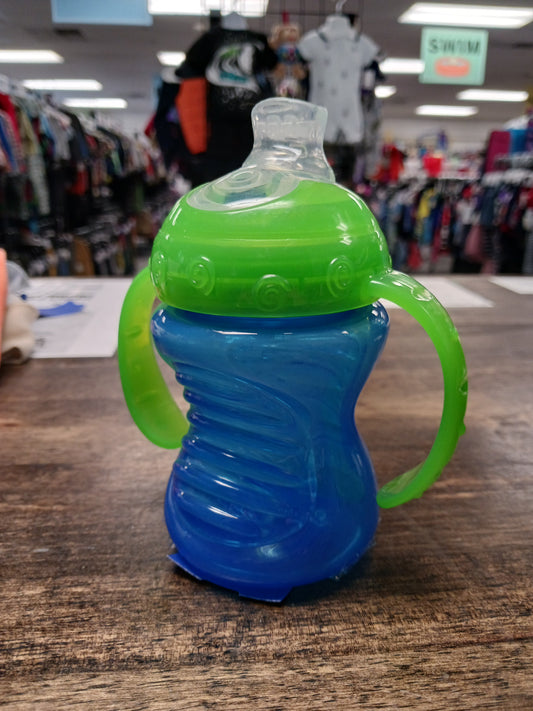 Blue/Green Nuby Sippy Cup