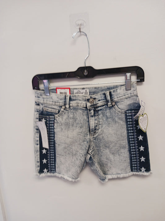 blue Jordache Star Shorts, 10 G