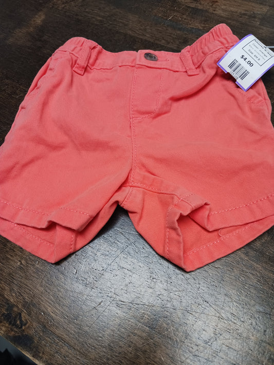 orange Childrens Place Shorts 6-9m, 6M B