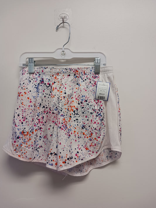 white/orange/pink/blue Athletic Works Spotted Shorts 10/12, 10 G