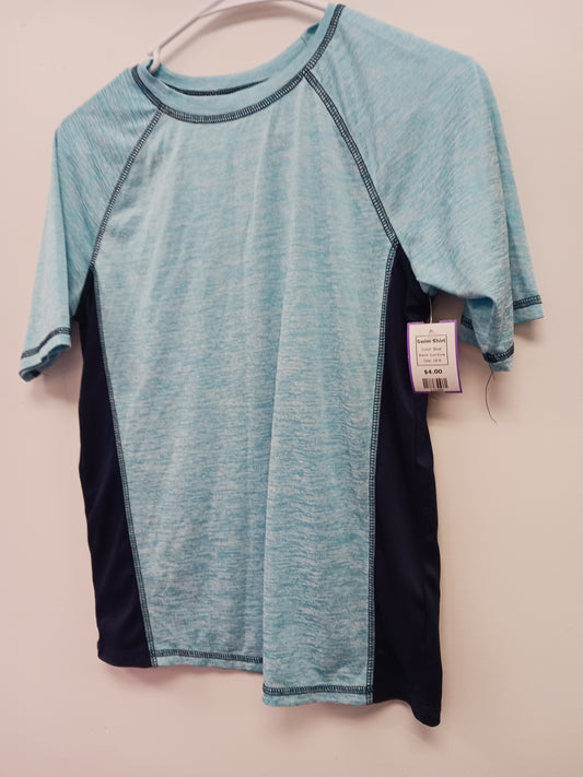 Blue Surf Zone Swim Shirt, 18 B