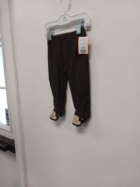 Brown Monkey Carters Footed Pants, 6M B