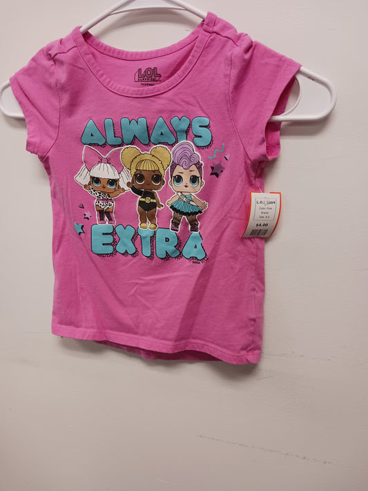 Pink  L.O.L Shirt, 6 G