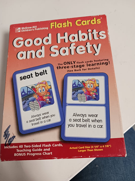 McGraw-Hill Children's Publishing Good Habits & Safety Flash Cards
