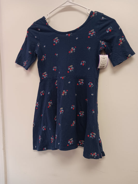 Navy Flower Old Navy Dress, 6 G