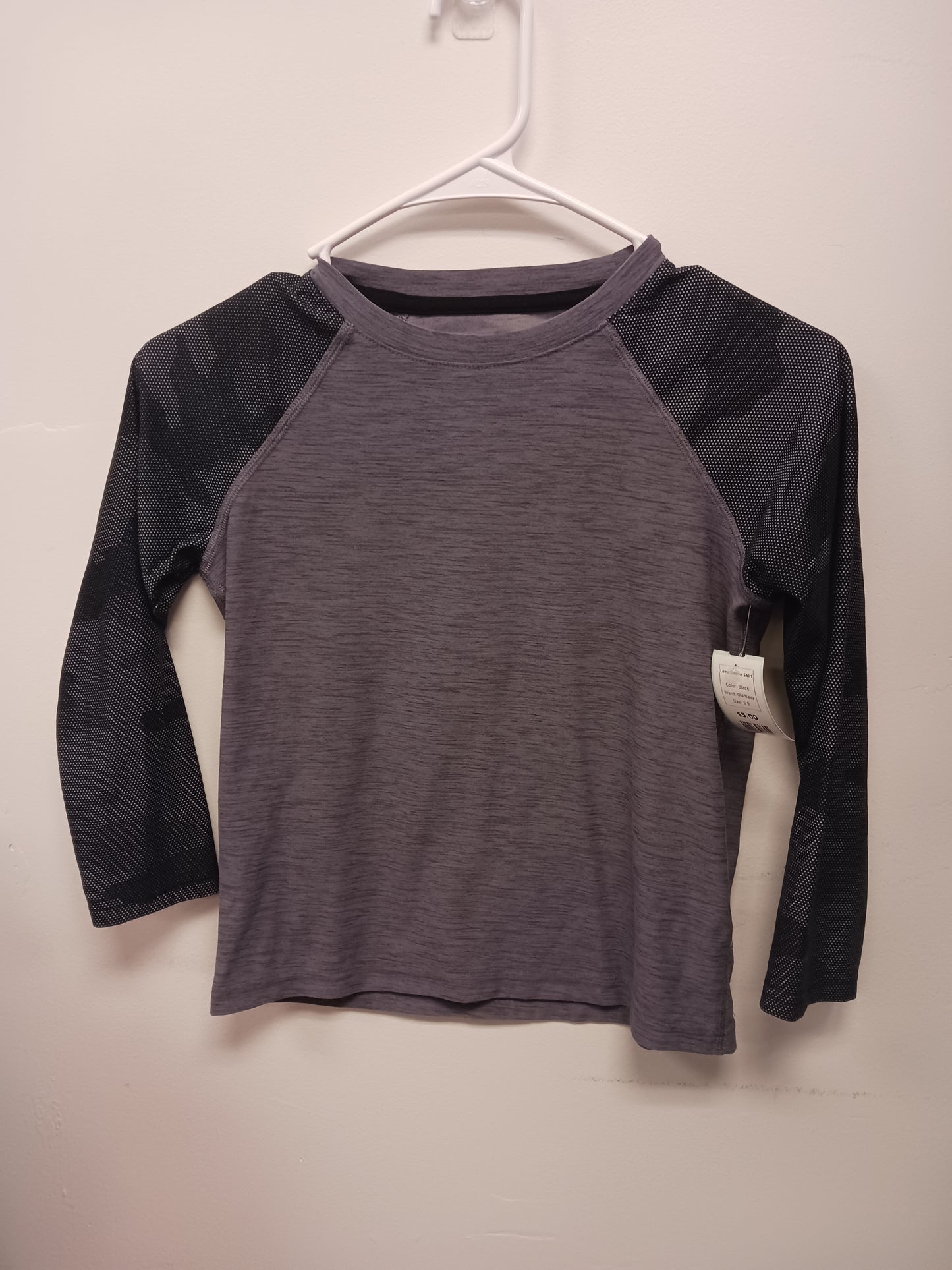 Black Old Navy Long Sleeve Shirt, 6 B