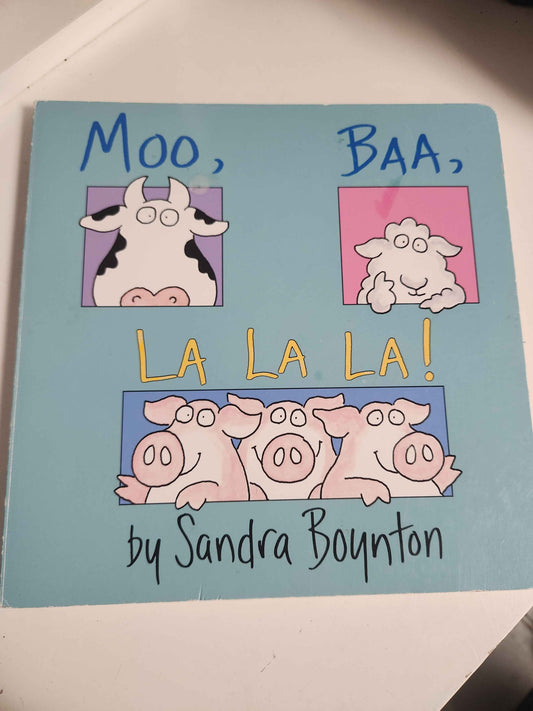 Moo, Baa, La La La! Book