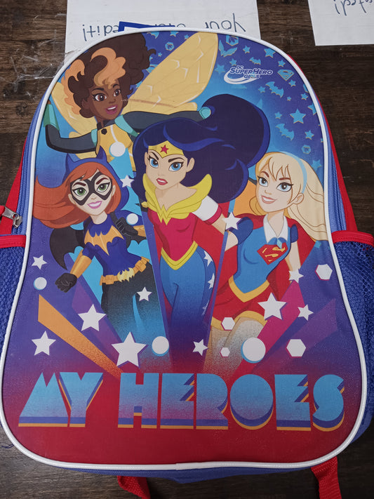 red/blue  My Heros Backpack