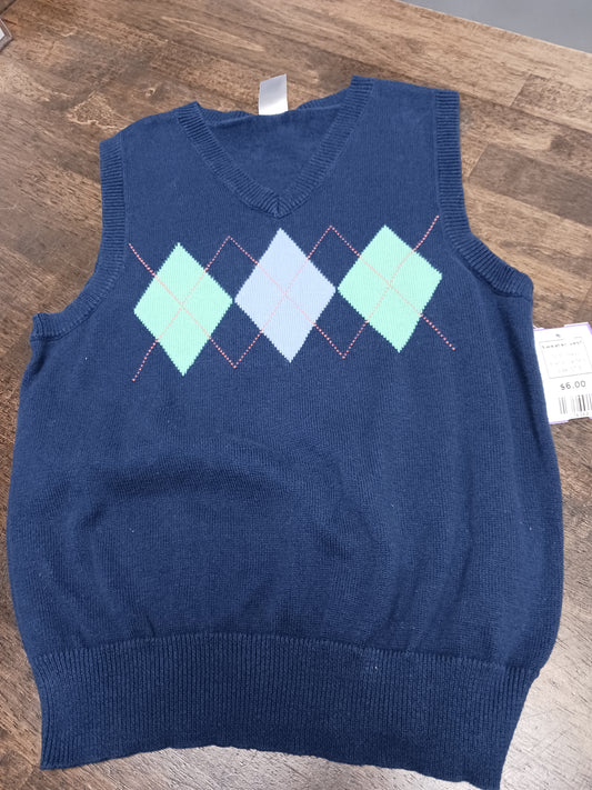 Navy Carters Sweater Vest, 5T B