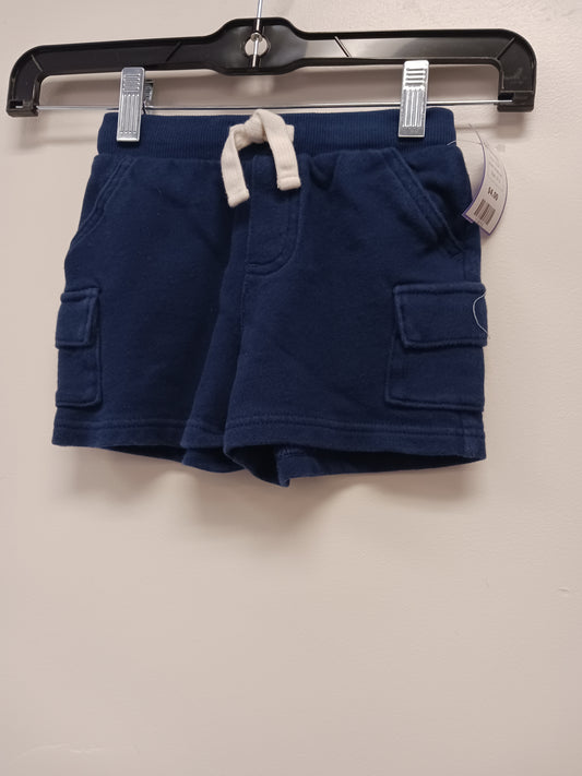 Blue Simple Joys Knit Shorts, 2T B