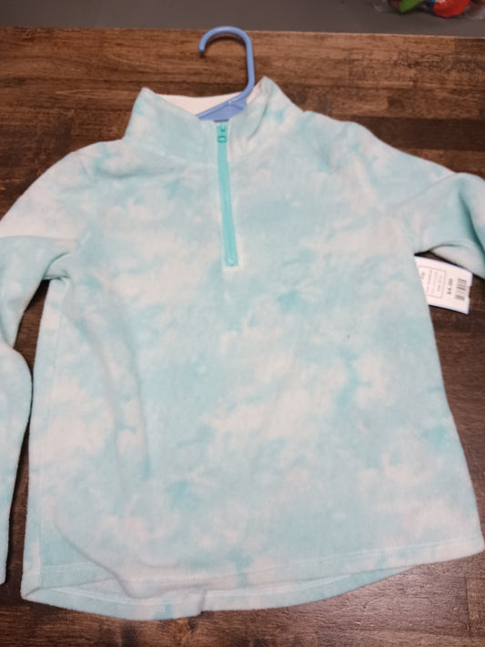 Blue/White Jumping Bean 1/4 Zip, 5T G