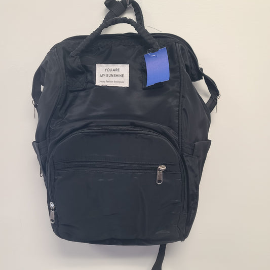 black  diaper bag