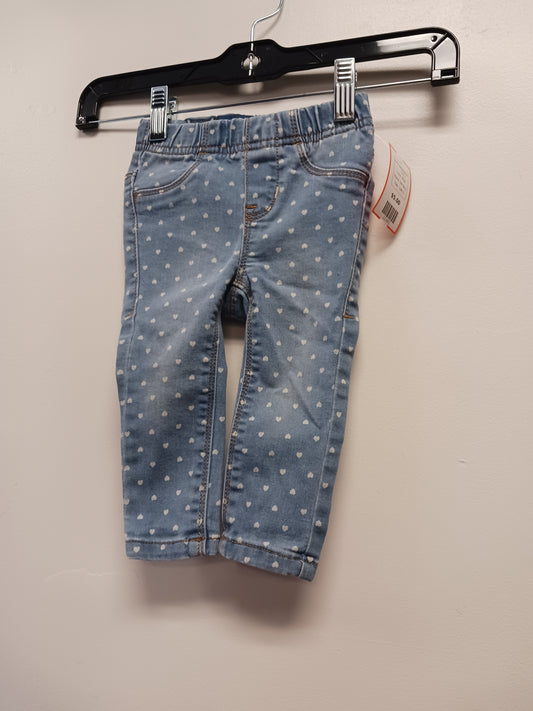 Blue Old Navy Heart Leggings 12/18m, 12M G