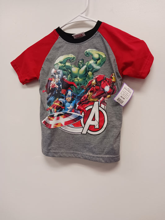 grey Marvel Marvel Tshirt, 4T B