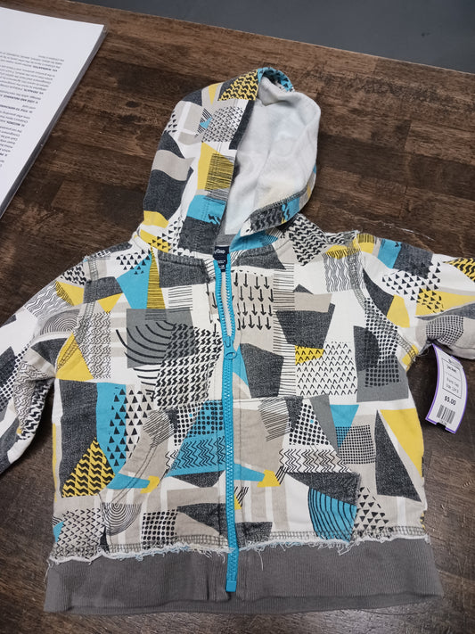 Blue/White/Grey/Yellow Gap Jacket, 12M B