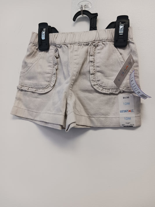 Tan Garanimals Shorts, 12M G