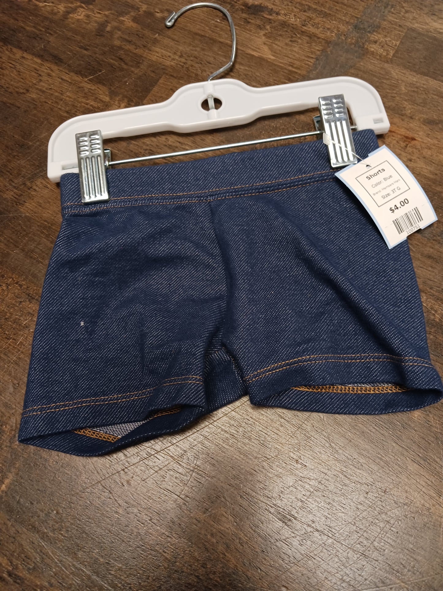 Blue Members Mark Shorts, 3T G