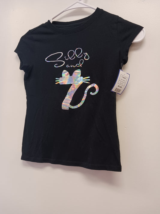 black Cat & Jack 7 tshirt, 6 G