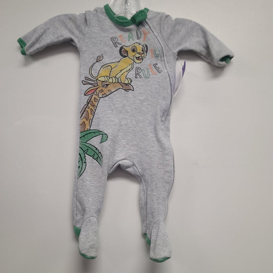 grey Disney Lion King Sleeper, NB B