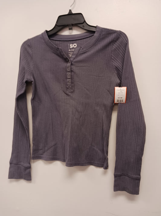 Grey SO Longsleeve Shirt, 14-16 G