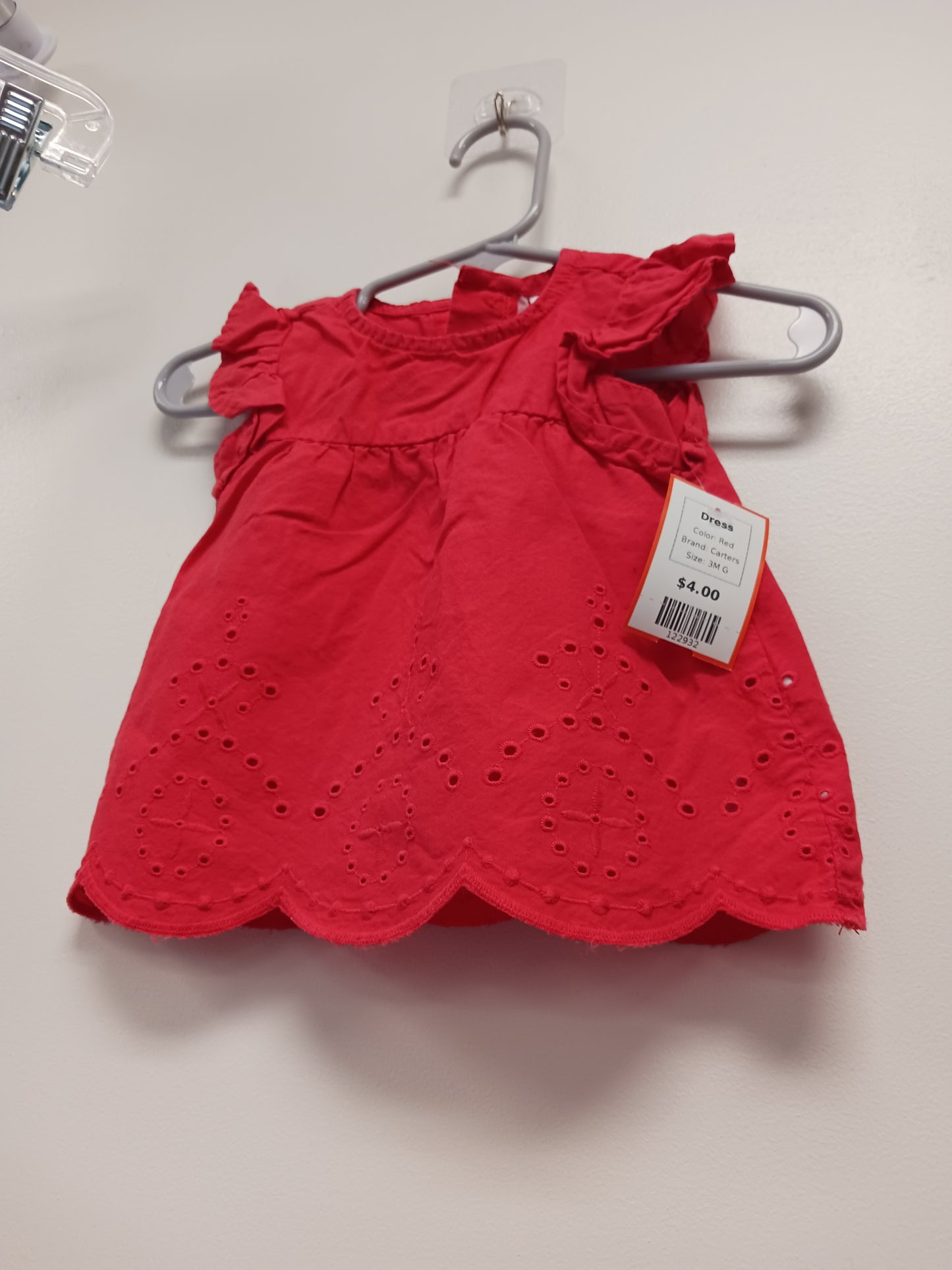 Red Carters Dress, 3M G