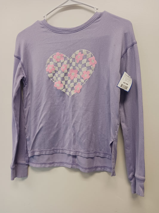 Purple/Heart SO Longsleeve Shirt, 10 G